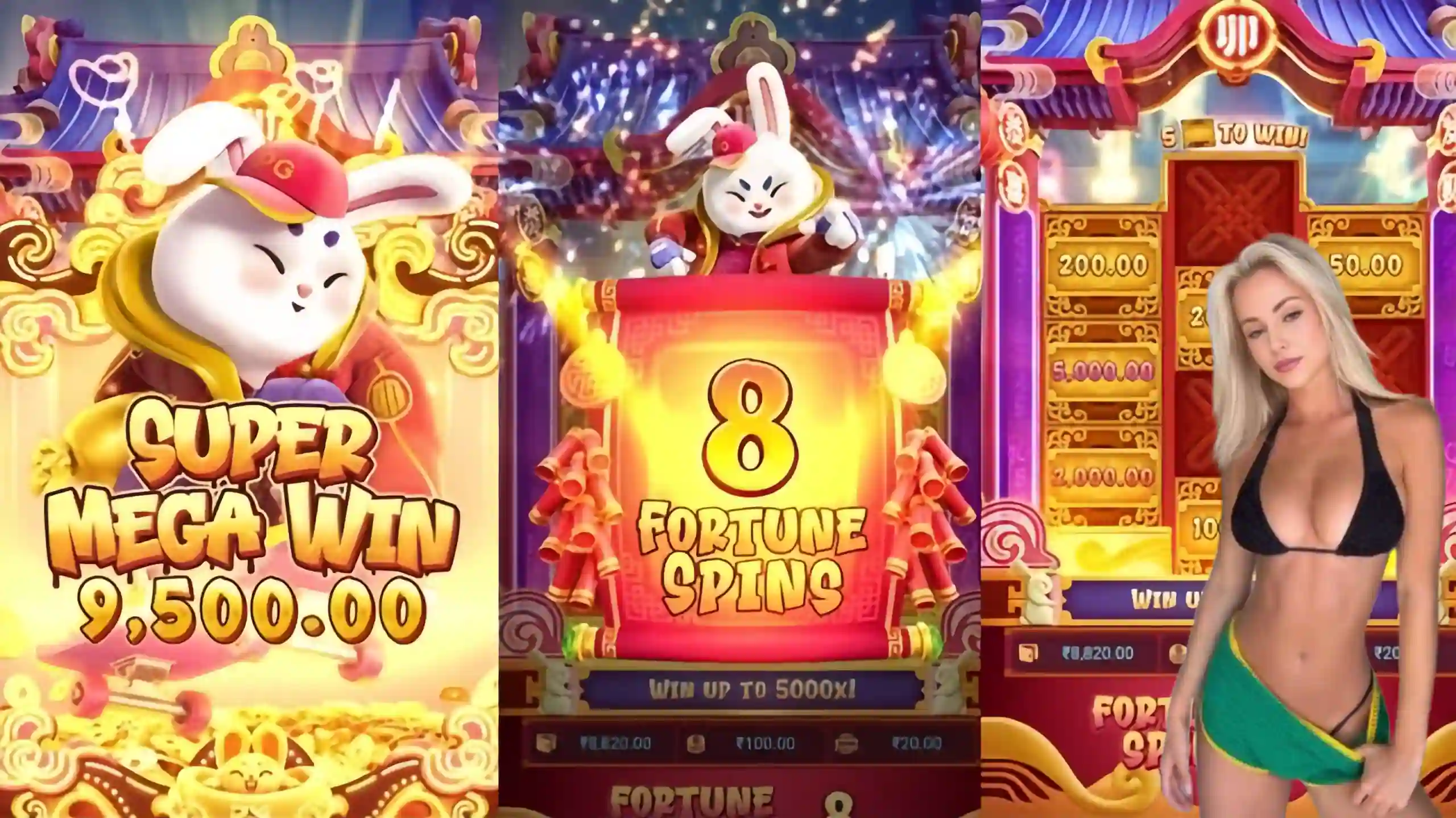 Wild Expansivo Fortune Rabbit 7b777 - Coelho Dourado que Expande